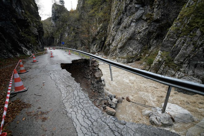 Sanacija v občini Tržič se nadaljuje. FOTO: Jure MakoveC/AFP