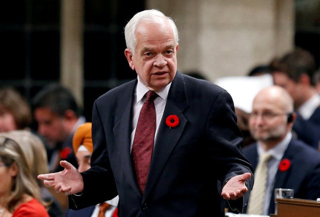 Trudeau je v izjavi zapisal, da je McCalluma (na sliki) pozval k odstopu, vendar razloga za to ni navedel. FOTO: Chris Wattie/Reuters