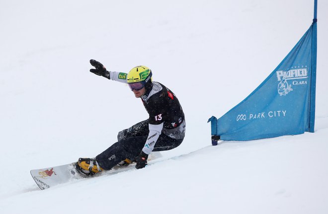 Tim Mastnak je dobil svojo tretjo tekmo v svetovnem pokalu. FOTO: AFP