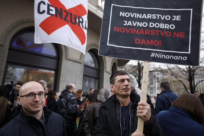 Hrvaška je država, v kateri so novinarji in mediji lahko obsojeni zaradi objave resničnih dejstev. Foto Dragan Matić/Cropix