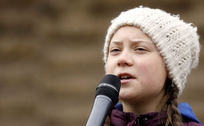 16-letna aktivistka Greta&nbsp;Thunberg je sprožila mednarodno gibanje. FOTO Morris Macmatzen/Reuters