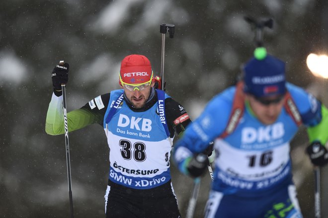 Pred Jakovom Fakom, najboljšim Slovencem na SP v Östersundu, je zadnje dejanje sezone.<br />
FOTO AFP