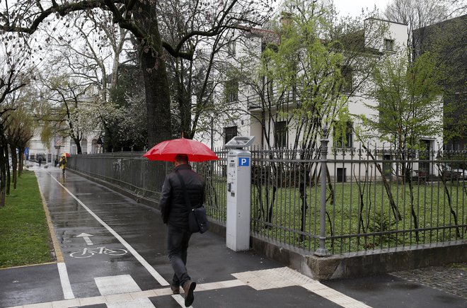 Za vilo v središču Ljubljane, ki jo obdaja razkošen vrt, je Društvo slovenskih pisateljev odštelo toliko, kolikor so stali trije dražji modeli mercedesov. FOTO: Blaž Samec/Delo