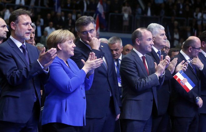 Nekateri analitiki vidijo Andreja Plenkovića, ki ima podobne poglede na EU kot Angela Merkel, kot enega izmed prihodnjih visokih bruseljskih funkcionarjev. Foto: Damjan Tadić/Cropix