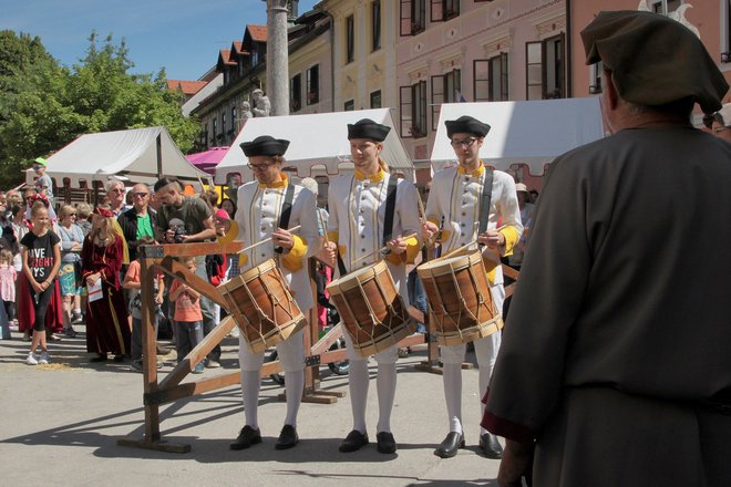 Med osrednjimi junijskimi prireditvami v Škofji Loki bo tudi Historial. FOTO: Marko Pleško