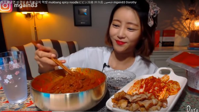 Jivon Kim pravi, da Dorothy vodi prehranjevalne trende v Južni Koreji. FOTO: Youtube