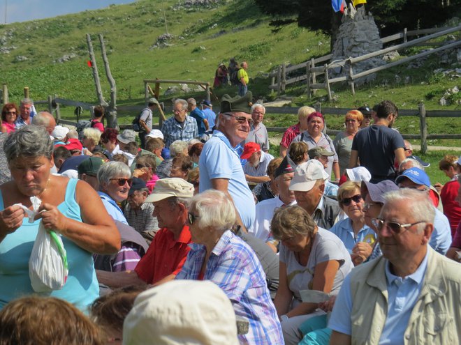 Srečanje na Menini planini. FOTO: Bojan Rajšek/Delo