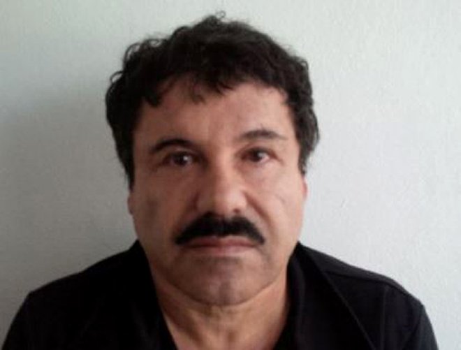 El Chapo na fotografiji s prejšnjega procesa. FOTO: Afp