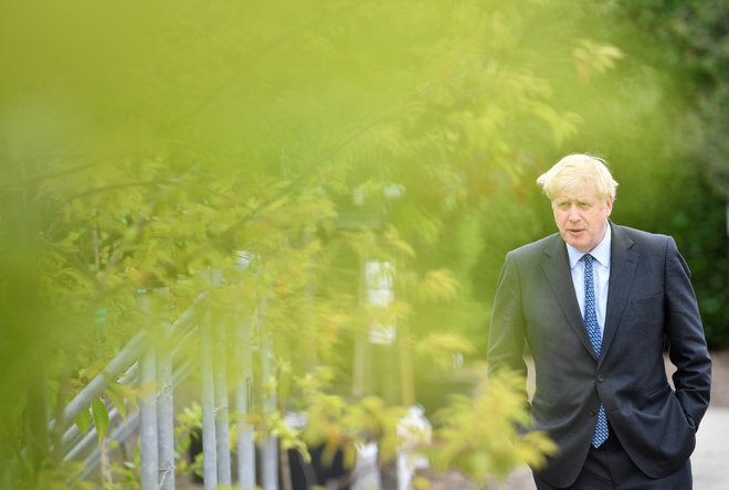 Boris Johnson bo prihodnji teden skoraj gotovo potrjen kot vodja britanske konservativne stranke. FOTO: Reuters