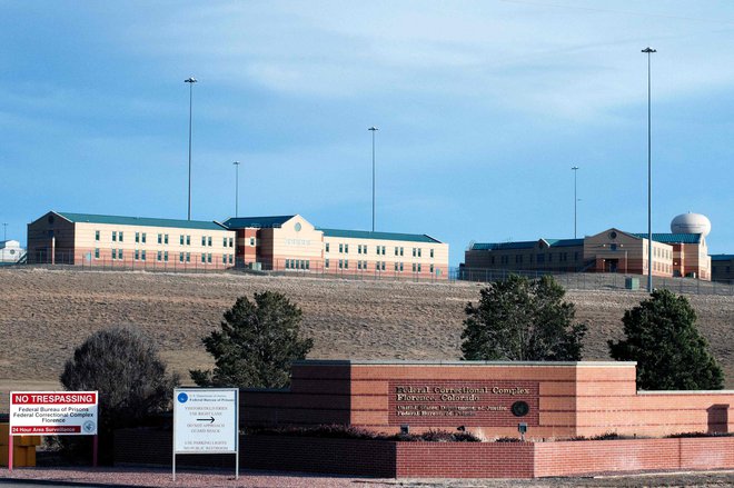 Zapor, znan pod imenom Supermax v kraju Florence v Koloradu. FOTO: Jason Connolly/AFP