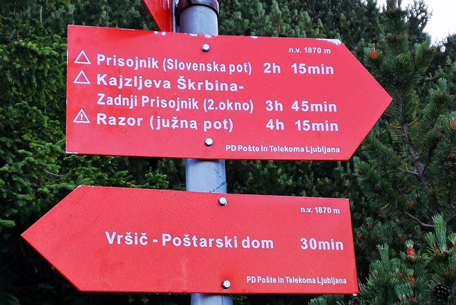 Planinci se morajo zavedati, da je Slovenska planinska pot zelo zahtevna obhodnica. FOTO: Manca Ogrin