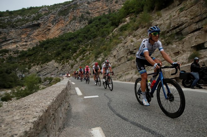 Evropski prvak Trentin se je tretjič v karieri veselil zmage na Touru. FOTO: Reuters