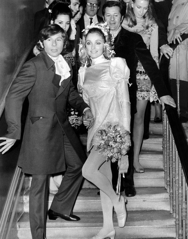 Sharon Tate in Roman Polanski sta bila središče družabnega življenja v Hollywoodu. FOTO: Str/Afp