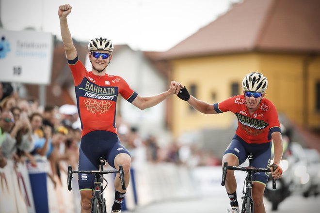 Matej Mohorič (Bahrain Merida) je zaokrožil odličen teden slovenskih kolesarjev na dirki po Poljski. FOTO: Uroš Hočevar