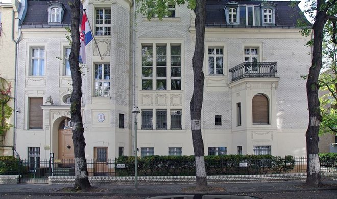 Hrvaška ambasada v Berlinu. FOTO: Dirk Ingo Franke/Wikipedija