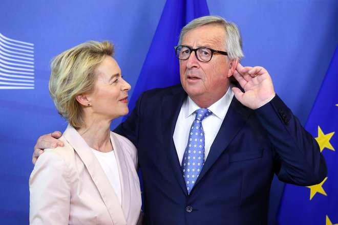 Juncker je na čelu Evropske komisije od leta 2014, mandat pa mu poteče 31. oktobra. Nasledila ga bo Nemka Ursula von der Leyen. FOTO: Francois Walschaerts/AFP