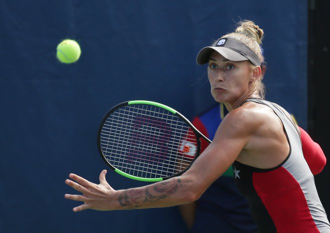 Polona Hercog je nastop v New Yorku končala že na prvi oviri. FOTO: Usa Today Sports