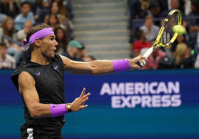 Rafael Nadal je zlahka opravil s prvim tekmecem Johnom Millmanom, ki je lani v osmini finala šokiral Rogerja Federerja. FOTO: AFP