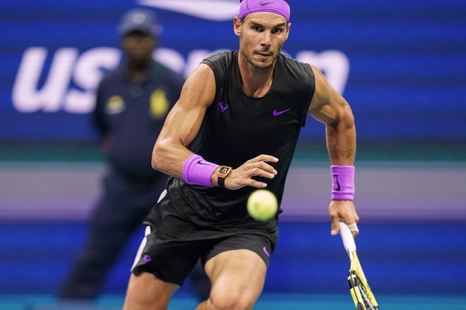 Po izpadu Novaka Đokovića je Nadal prvi favorit za zmago na OP ZDA. FOTO: AFP