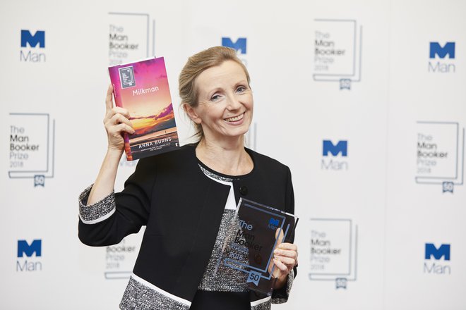 Lani je nagrado booker prejela Anna Burns za roman <em>Mlekar</em>. FOTO: Booker Prize