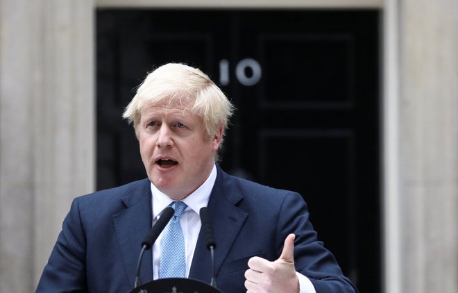 Boris Johnson ne namerava prelomiti obljub. Foto Reuters