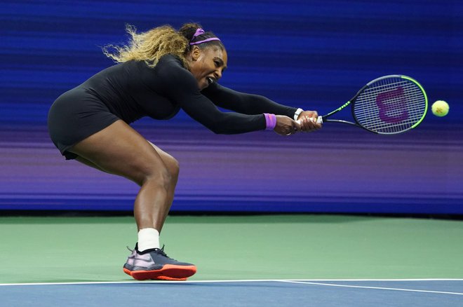 Serena Williams bo v desetem finalu OP ZDA lovila sedmo domačo lovoriko, skupno pa že 24. FOTO: AFP