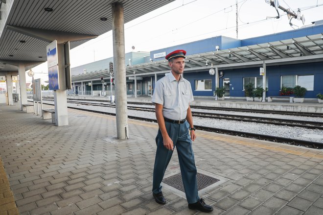 Železniška postaja Dobova FOTO: Uroš Hočevar/Delo