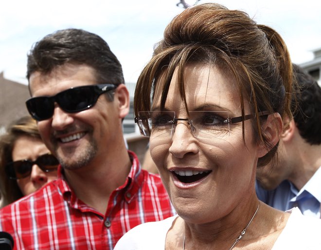 Sarah in Todd Palin sta bila že nekaj let nezadovoljna v zakonu. FOTO: Jim Young/Reuters