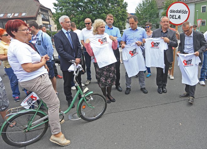 Še enega protesta, tokrat v Ljubljani, zaenkrat ne bo. FOTO: Tadej Regent