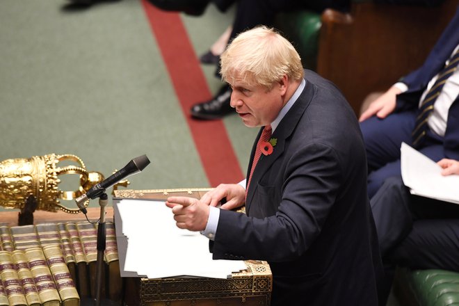 Britanski premier Boris Johnson. Foto Reuters