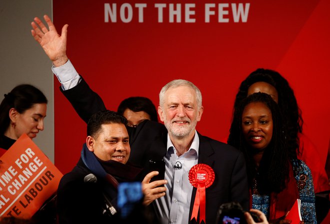 Vodja laburistov Jeremy Corbyn. FOTO: Reuters