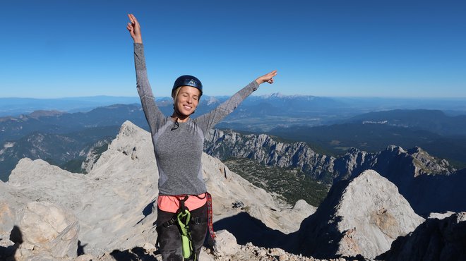 Oj Triglav, njen dom! FOTO: osebni arhiv