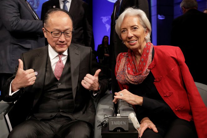 Razvojni odbor IMF in Svetovne banke je podprl dogovor o povečanju kapitala za skupino Svetovne banke za 60 milijard dolarjev. FOTO: Reuters