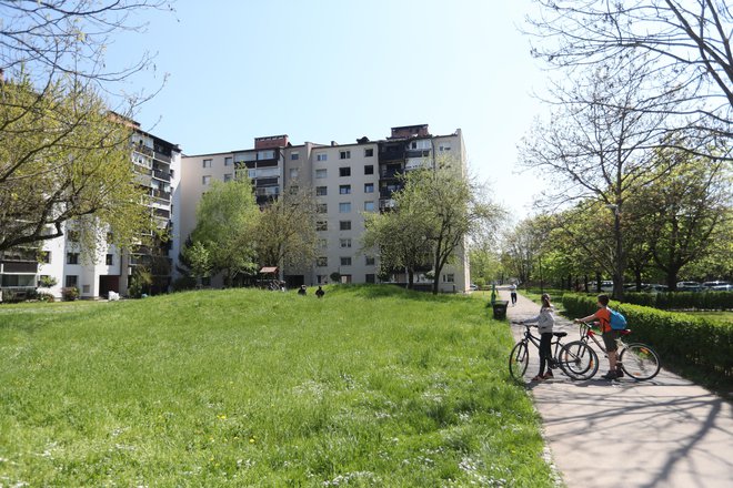 Med zahtevami v pozivu za nakup stanovanj za starejše sta bližina zelenih območij in sprehajalnih poti ter mirna lokacija oziroma spalno naselje. Foto Dejan Javornik