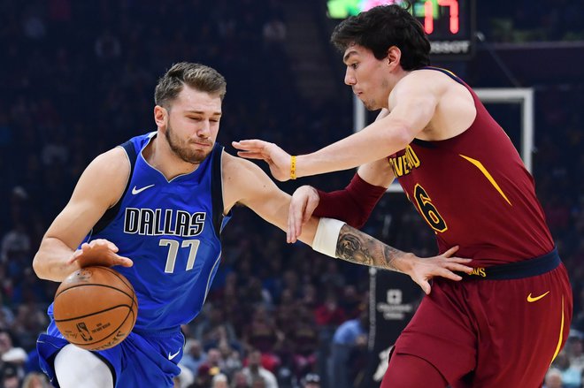 Luka Dončić je na prvi pripravljalni tekmi predčasno zapustil igrišče. FOTO: Ken Blaze/USA Today Sports