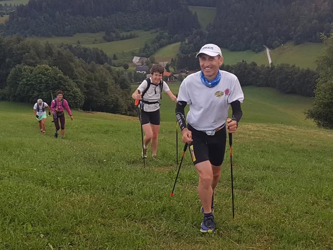 <strong>Marjan Zupančič</strong> se je s tekom začel ukvarjati pred več kot tridesetimi leti, je eden izmed najizkušenejših in najvztrajnejših gorskih tekačev v Sloveniji.&nbsp;FOTO: Marjan Zupančič/Facebook