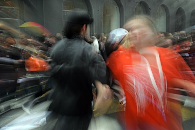 Odpadla je tudi letošnja maturantska parada. FOTO: Pivk Mavric/Delo