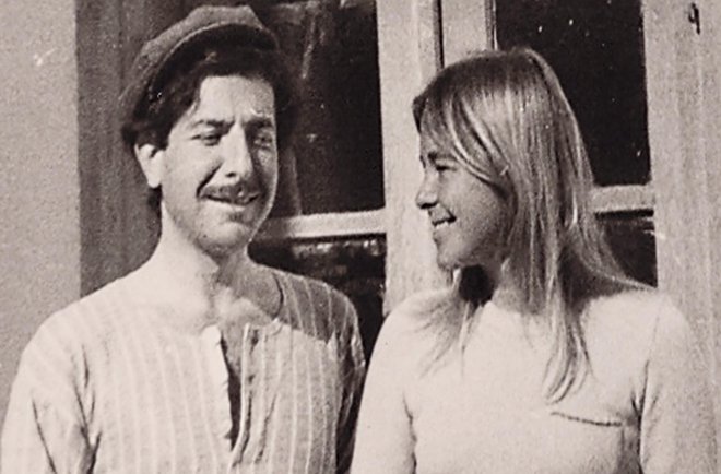 Leonard Cohen in Marianne Ihlen; prizor iz filma Marianne &amp; Leonard: Ljubezenske pesmi FOTO: Arhiv Kinodvor