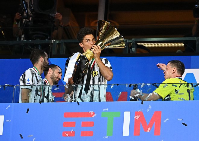 Juventusov napadalec Cristiano Ronaldo je napovedal boj za tretji zaporedni naslov italijanskega prvaka. FOTO: Isabella Bonotto/AFP