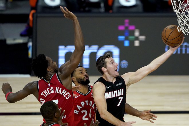 Goran Dragić je bil najučinkovitejši košarkar Miamija proti Torontu. FOTO: Ashley Landis/USA Today Sports