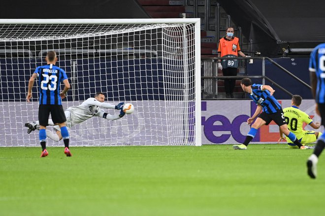 Samir Handanović je napadalcem Getafeja preprečil veselje. FOTO:&nbsp;Ina Fassbender/AFP