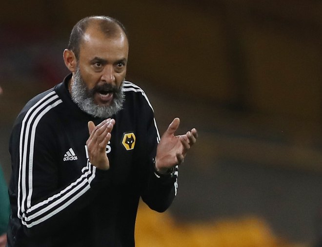 Portugalski trener Nuno Espirito Santo piše imenitno zgodbo na klopi angleškega Wolverhamptona. FOTO: Molly Darlington/Reuters