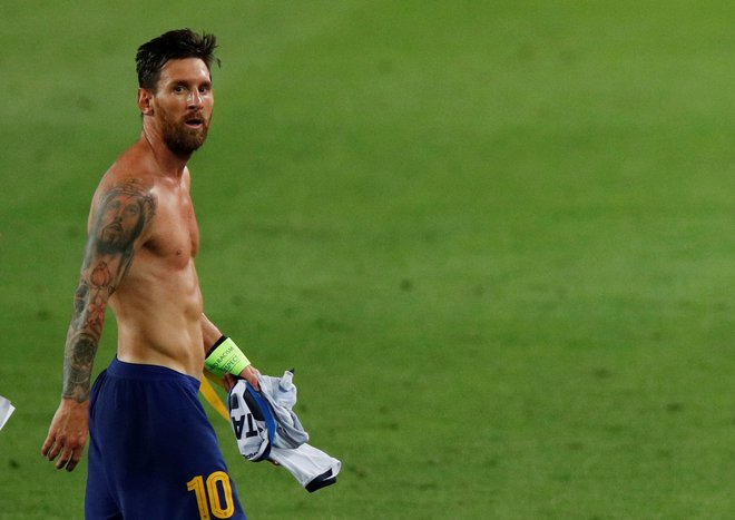 Lionel Messi je še naprej v izvrstni formi. FOTO:&nbsp;Albert Gea /Reuters