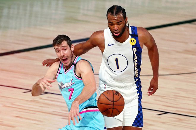 Goran Dragić ni bil prav daleč od trojnega dvojčka. FOTO: Kim Klement/USA TODAY Sports