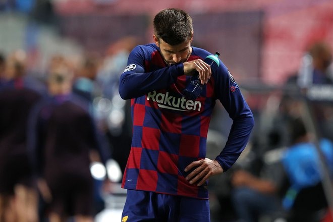 Gerard Pique je bil brez dlake na jeziku. FOTO: Rafael Marchante/AFP