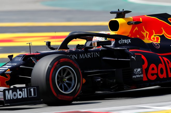 Max Verstappen je dobil prejšnjo dirko v Silverstonu. FOTO: Alejandro Garcia/Reuters