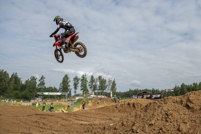 Tim Gajser ostaja pri 19 zmagah v MXGP. FOTO: Honda Racing