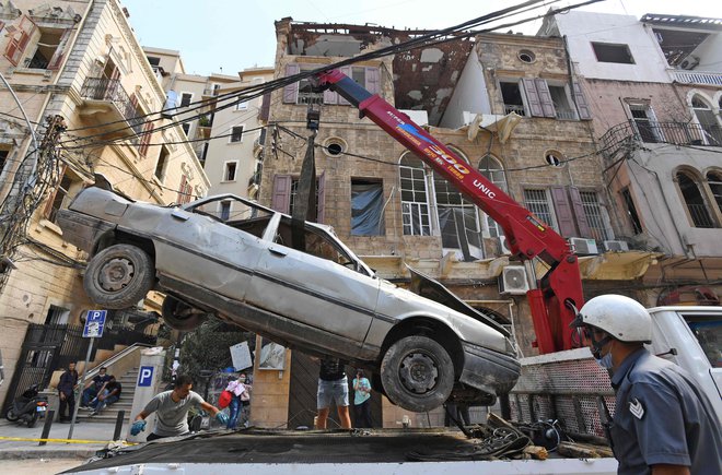 Posledice eksplozije bodo dolgoročne. Foto: Afp