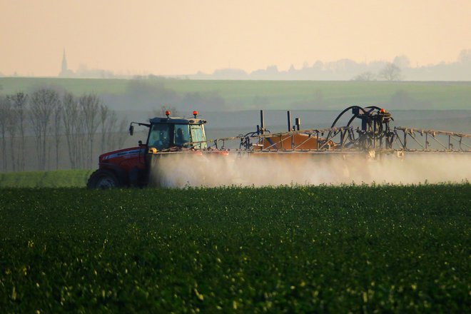 V Sloveniji je bilo v zadnjih petih letih izdanih 62 dovoljenj za uporabo pesticidov za nujne primere. FOTO: Pascal Rossignol/Reuters