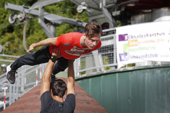 Anže Lanišek bo med glavnimi slovenskimi aduti v Visli. FOTO: Leon Vidic